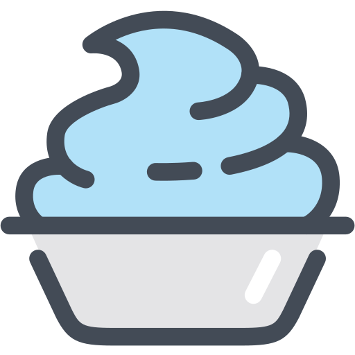 Cup, cupcake, dessertice cream, yogurt icon